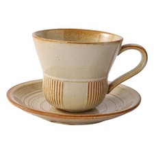 Ceramic Coffee Cup and Saucer