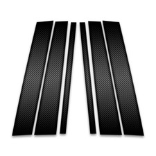 6pc Carbon Fiber Pillar Post