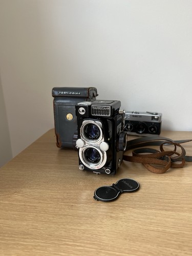 Yashica 4x4 tlr with - yashica,