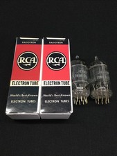 Matched pair rca 12au7a long - matched,