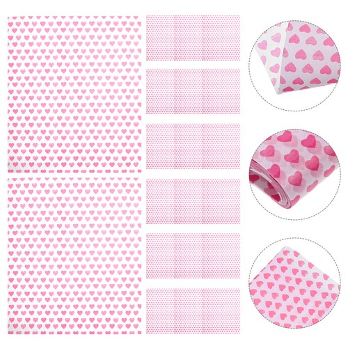 Reusable pink heart print wax - reusable,