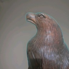 Very Large and Heavy Hand Carved Eagle