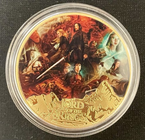 Lord the rings gold plated - the,