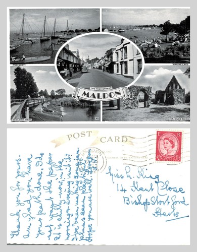 Vintage postcard multi view - vintage, multi-view