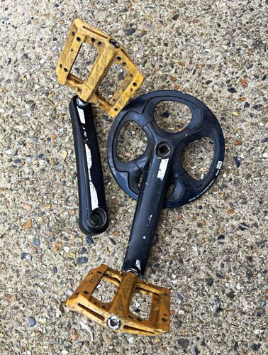 Aluminium crank arms and