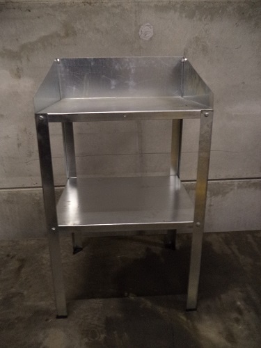 Galvanised steel greenhouse - galvanised,