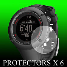 Suunto Ambit 3 RUN Black watch face protectors x 6 .....WATCH NOT INCLUDED