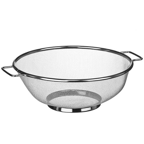 Stainless steel colander - steel,