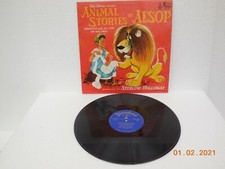 Vintage LP Vinyl Album ~ Disney's Animal Stories of Aesop ~Disneyland Label 1970