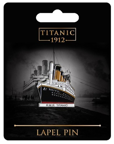 Official rms titanic pin badge - official,