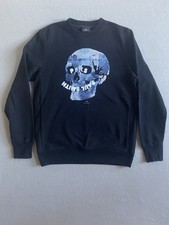 Paul Smith Jumper Mens Small Black Skull Sweatshirt Pullover Designer London PS