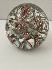 Vintage Art Glass Globe