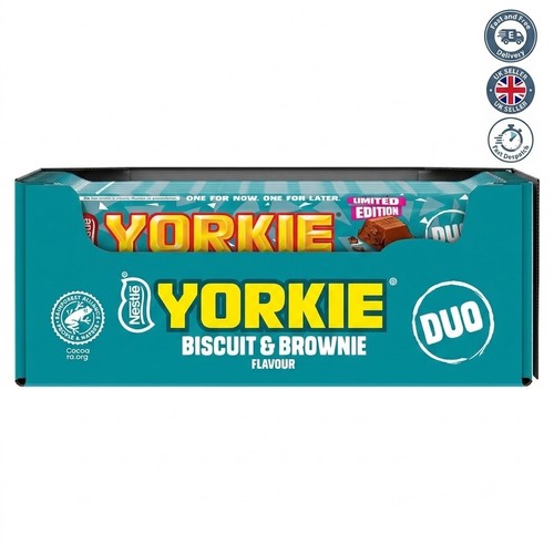 Yorkie duo biscuit brownie - &,
