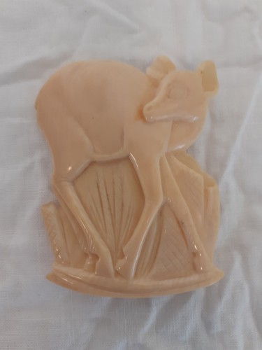 Vintage carved likely bakelite - vintage,