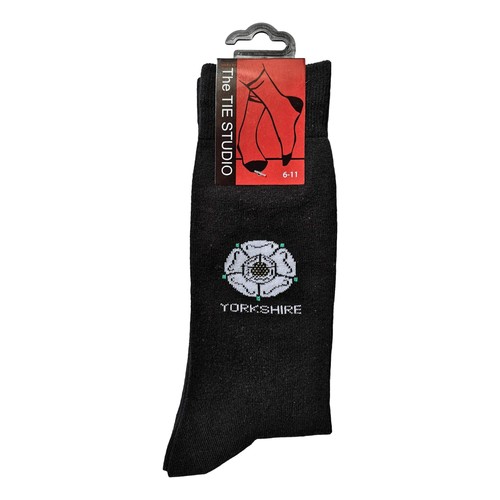 Yorkshire rose black - on,