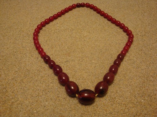 Vintage marbled cherry - marbled,