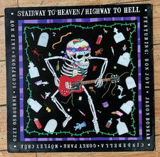 “STAIRWAY TO HEAVEN - HIGHWAY TO HELL”, VINYL LP-1989 VARIOUS ARTISTS
