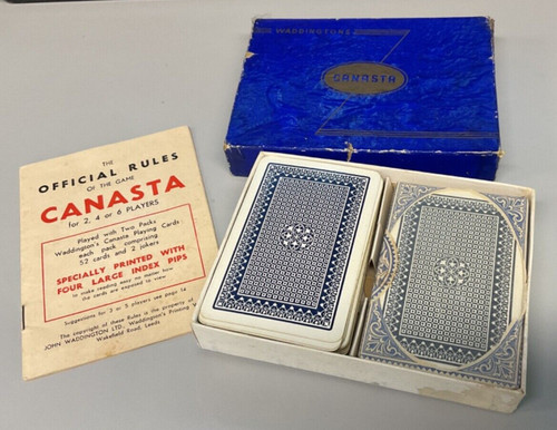 Waddingtons canasta box - waddingtons,
