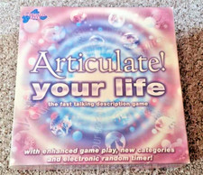 ARTICULATE YOUR LIFE BOARD GAME WITH WORKING ELECTRONIC TIMER COMPLETE