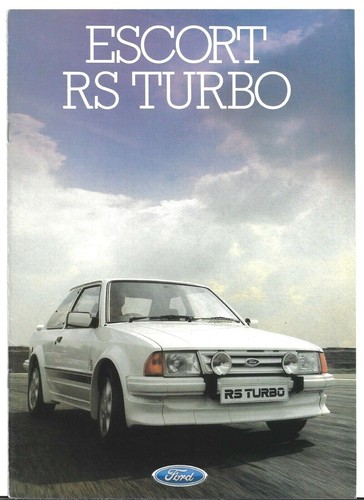 Ford escort turbo mk3 - escort,