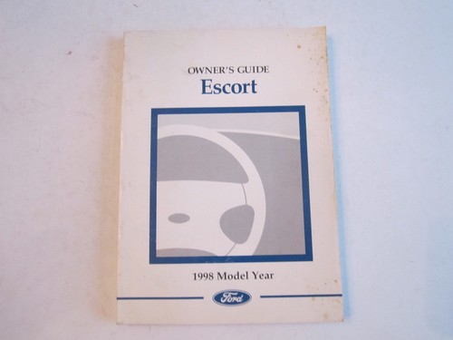 1998 ford escort owner - 1998, owner's