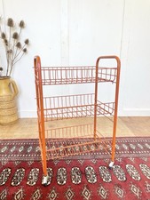 Retro orange trolley vintage