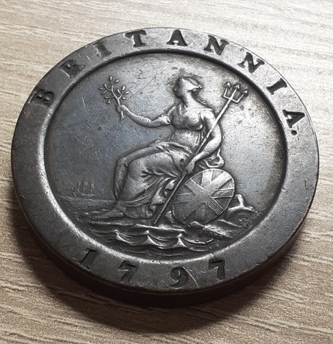 1797 george iii cartwheel - george,