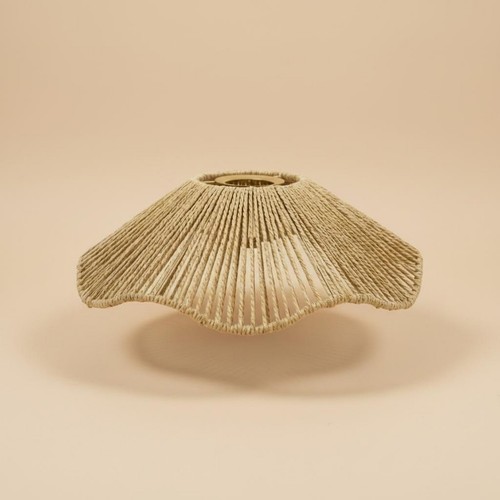 Straw hat lamp shade retro - hat,