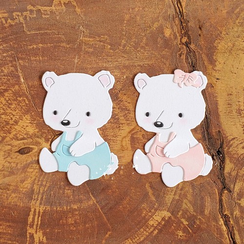 Baby bear animal metal - metal, cutting