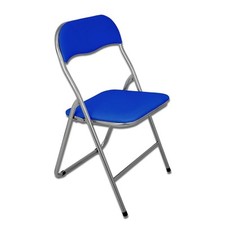 Blue Folding Chair Durable