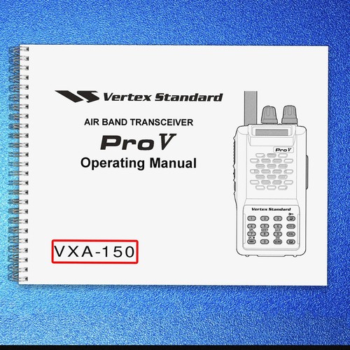 Vertex standard vxa 150 air - vertex, vxa-150