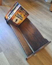 Vintage Antique Wooden Oak Book Shelf. Freestanding. Very Good Condition