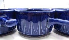 Set of 6 Vintage 1970's Cobalt