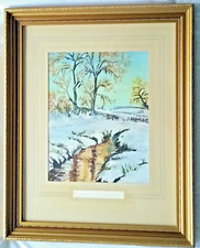 Vintage Painting Winter