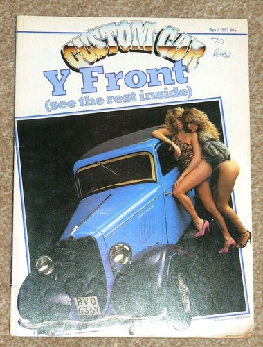 Custom car magazine - car, apr