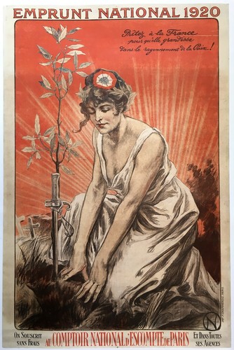 Original 1920 french - french, war
