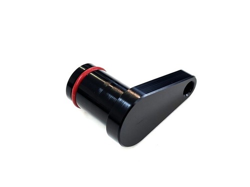 Black billet aluminum sai plug - black,