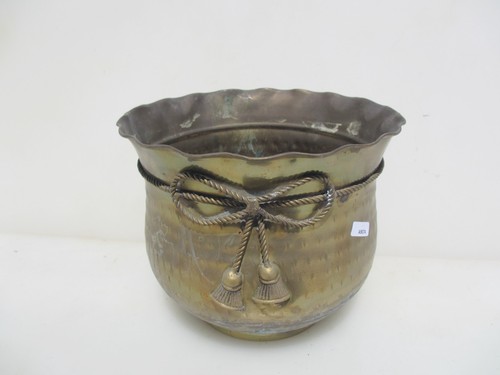 Vintage brass planter - vintage, plant