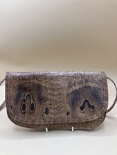 Vintage Real Snake Skin Beige