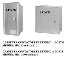 Electric meter box 1P measures
