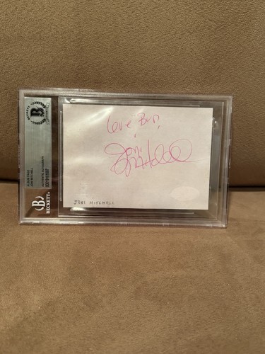 Joni mitchell signed - joni,