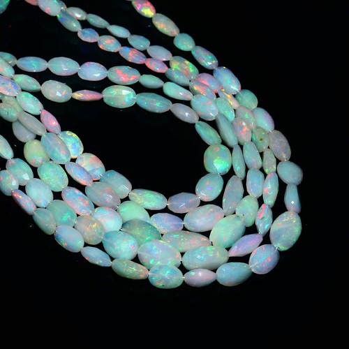 Natural opal beads - opal,
