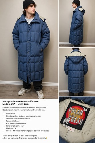 Vintage polar gear down - vintage, puffer