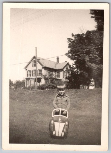 Vtg snapshot little boy - boy, in
