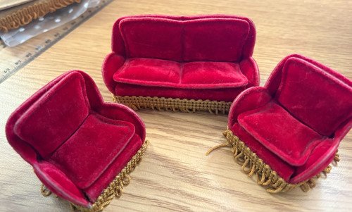 Doll house furniture - , vintage