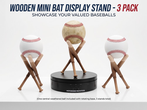 Brown wood baseball trophy - wood,