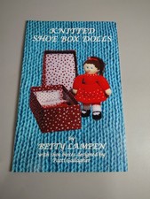 HTF Knitted Shoe box Dolls By