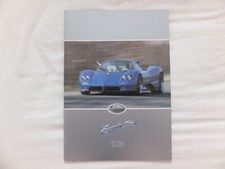 Car/bike brochures, Zonda