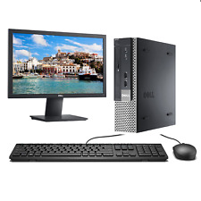 FULL SET DELL/HP LENOVO i3 i5 DESKTOP PC & TFT COMPUTER SYSTEM WINDOWS 11