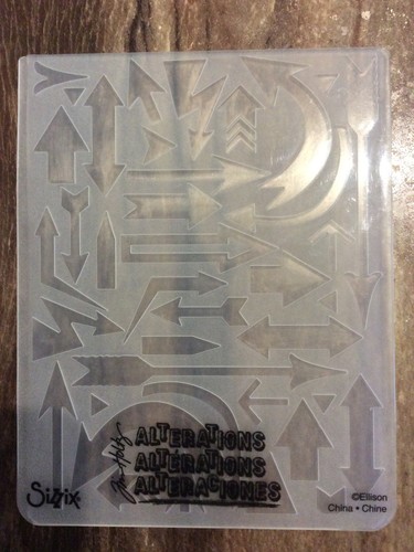 Sizzix large embossing - large, folder
